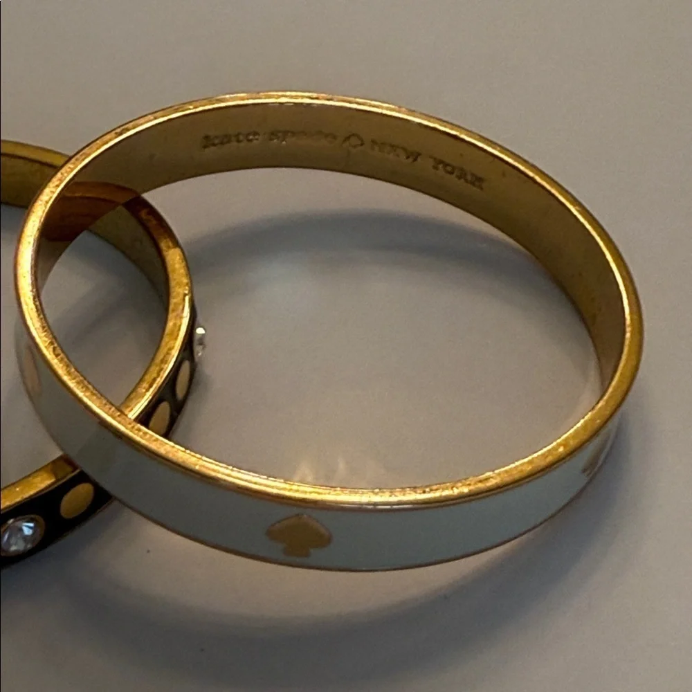 Kate Spade Gold and Black Bracelet Duo - Picture 2 of 5